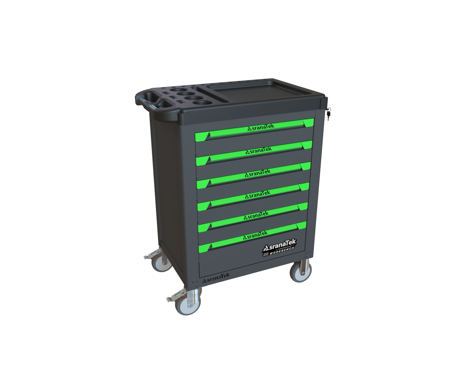 عربة أدوات ورشة العمل، 6 أدراج